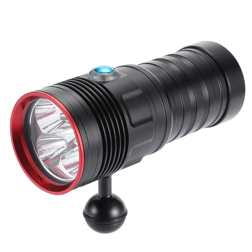 New High Quality Diving Flashlight 5000 Lumen L2 Underwater 100M Professional Diver Deep Sea Fill Light Hunting Lamp