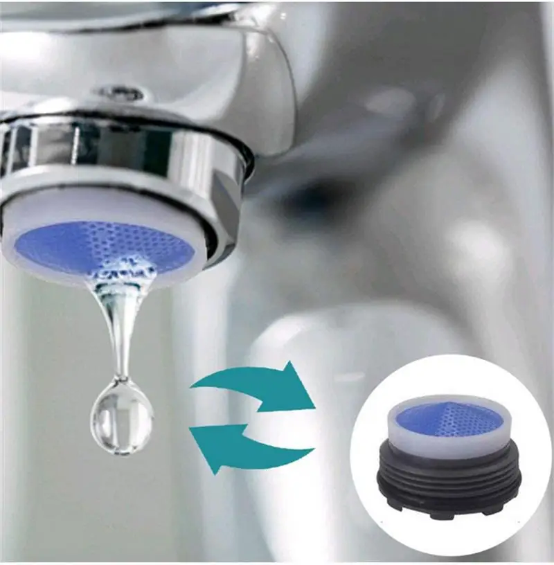 5pcs/set ABS Hidden Faucet Aerator Repair Key wrenchMale Thread Water save tap filter removal Replacement Tool Spanner