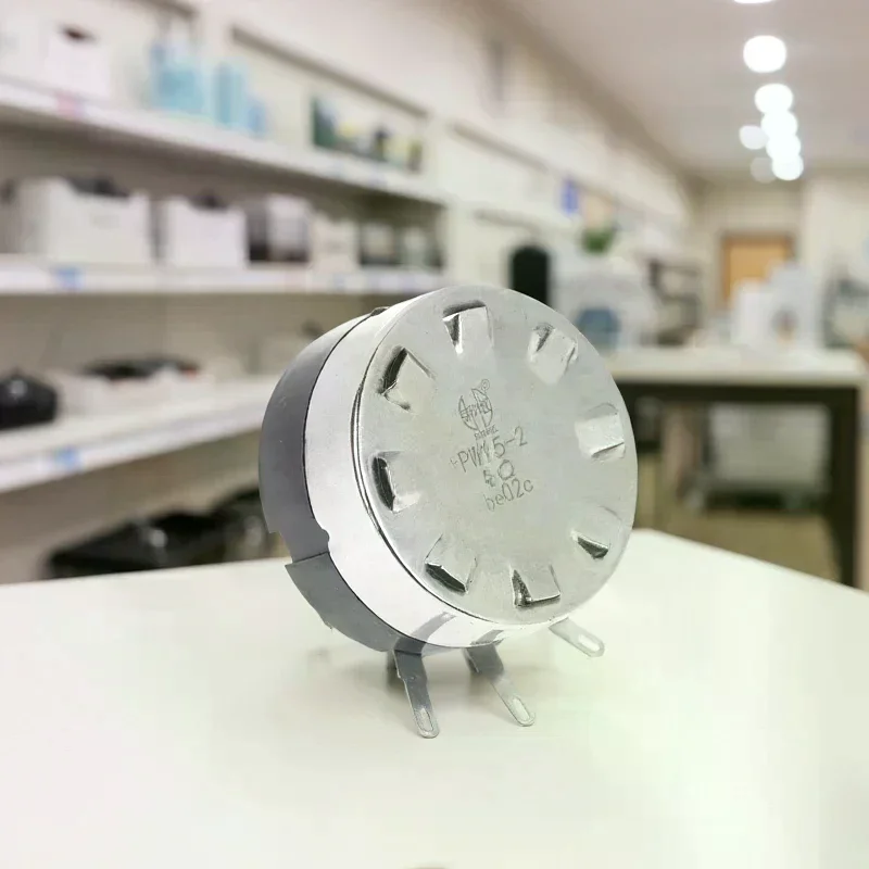 WX200 High Power 15W Single-turn Double-wire Wound Potentiometer 8 Ohm 8Ω Shaft Length 15MM Audio Attenuator