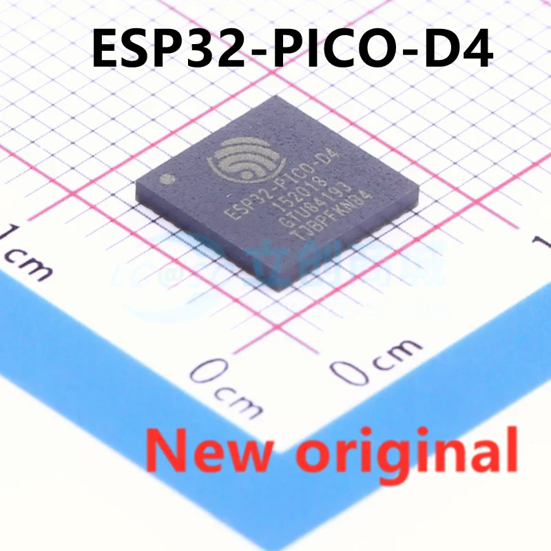 

10PCS New Original ESP32-PICO-D4 ESP32-PICO QFN-48 dual wi-fi and bluetooth wireless transceiver chip MCU