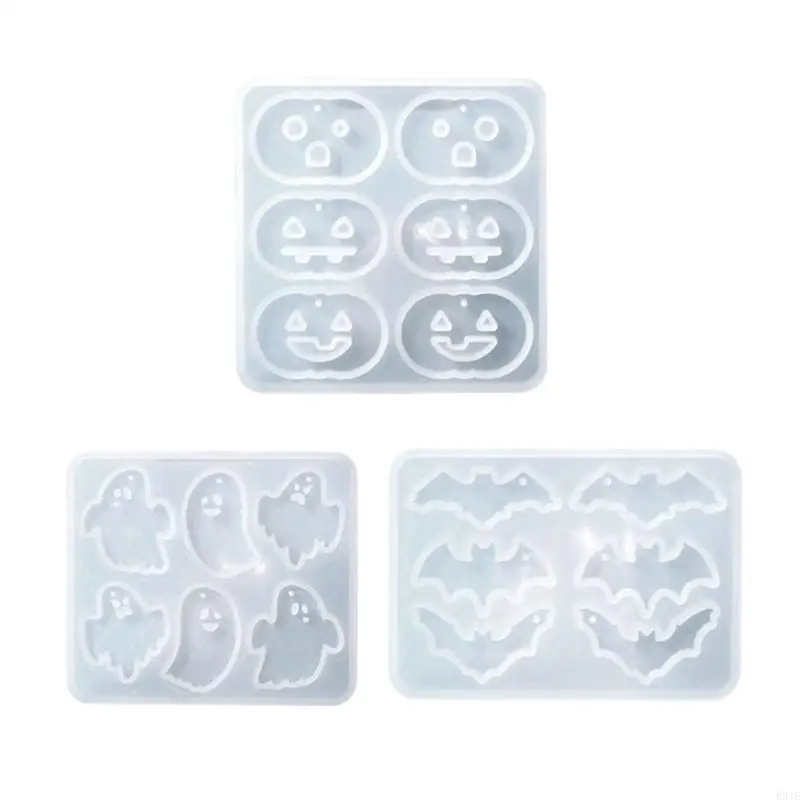 

R9JE Silicone Earrings Mold Resin Pendant Ornament Mold for DIY Crafts Jewelry Tool