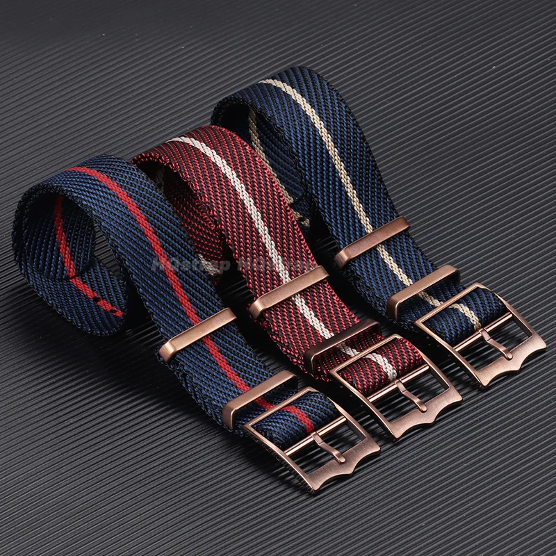 Correa de nailon Premium para reloj Seiko, correa de lona de 20mm y 22mm para Huawei Watch Gt2/Gt3, pulsera deportiva militar de repuesto