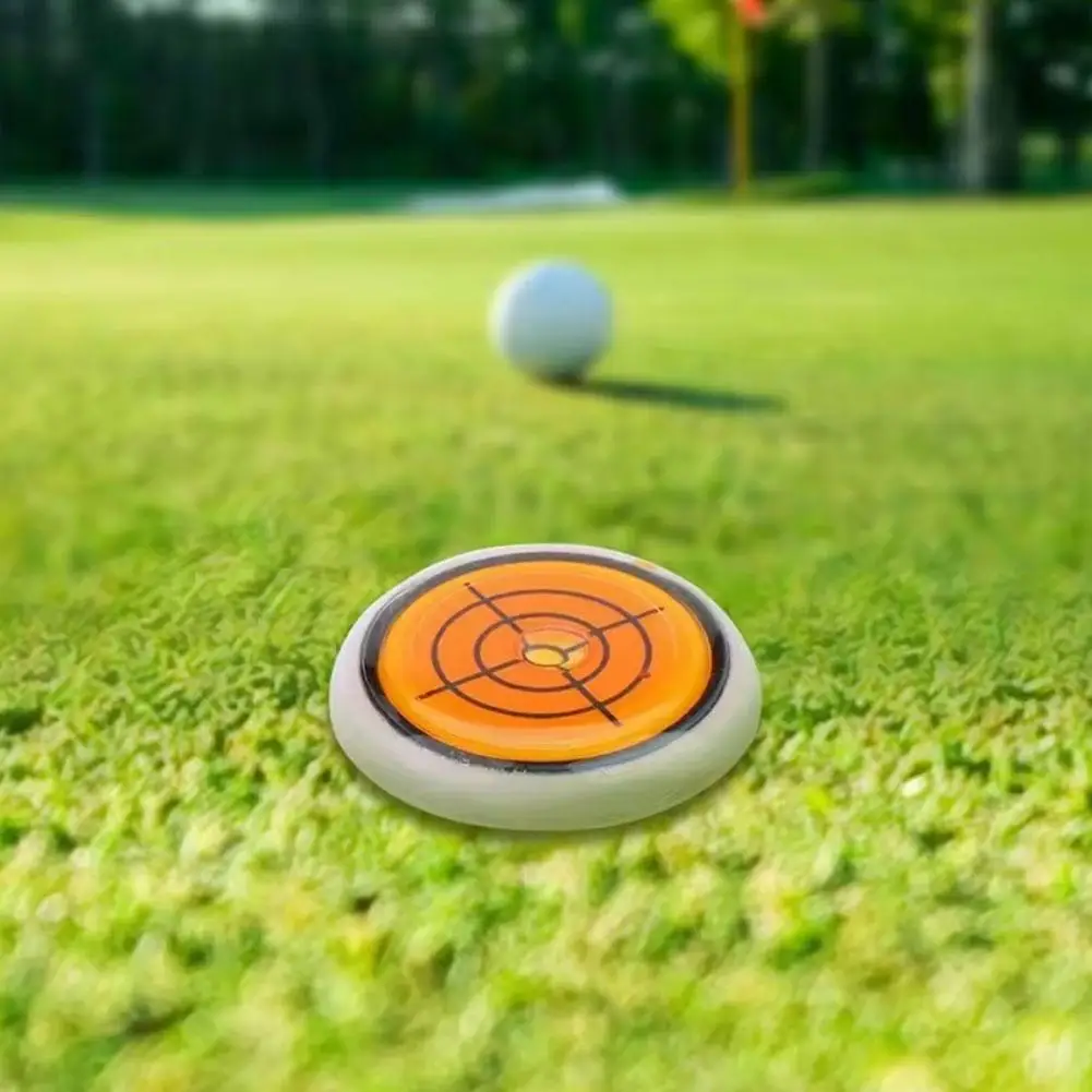 Marca de pelota de Golf, accesorio resistente al desgaste, Clip de sombrero de Golf, varilla de empuje de pendiente, instrumento de nivel de Golf, marca de plástico portátil, W0Z3