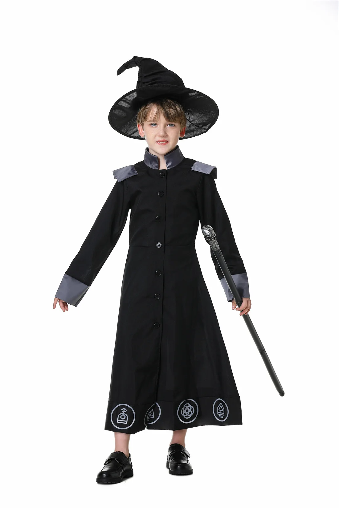 Halloween Cosplay Wizard Adult Party Performance Costume