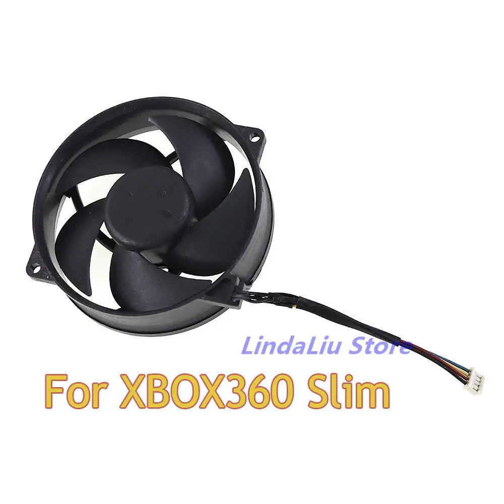 1 قطعة استبدال مروحة التبريد الداخلية الأصلية لـ Xbox 360 Slim لوحدة التحكم في الألعاب إصدار Xbox360 S