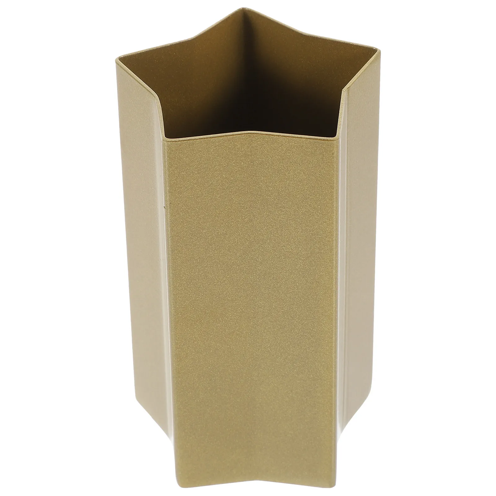 Metal Pen Stand for Desk Makeup Brush Holder Pencil Cup Desktop Organizer Stationery Storage Holder Smooth Edges Classic Style