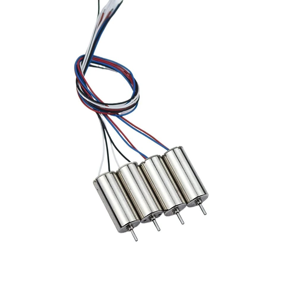4pcs 8520 2CW and 2CCW Coreless Motor DC 3.7V 58000RPM Ultra-High Speed Engine 1mm shaft For Toy Aircraft RC Drone Quadcopter