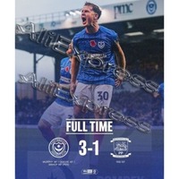 Portsmouth Football Club 24-25 Jerseys, Men's and Women's Outdoor Sports Casual T-shirts, Comfortable Quick Drying for Children