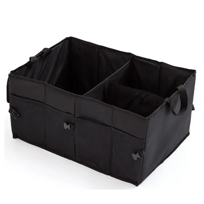 Car Boot Storage Box Large Capacity Interior Finishing Sundries Storage Box Oxford Cloth Foldable Interior Supplies Universal