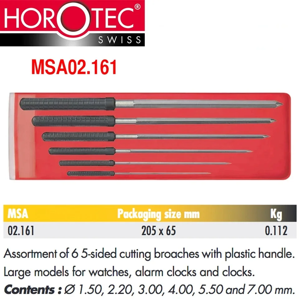

Набор из 5 конических борфрез Horotec MSA02.161