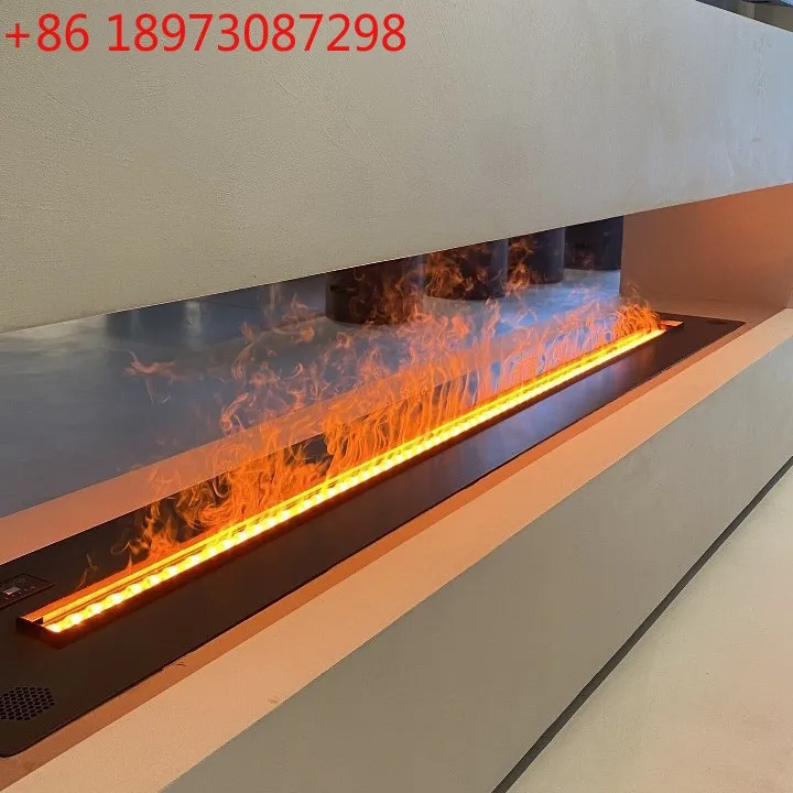 

3D распылительный камин, встроенное домашнее украшение, электронный камин, имитация пламени