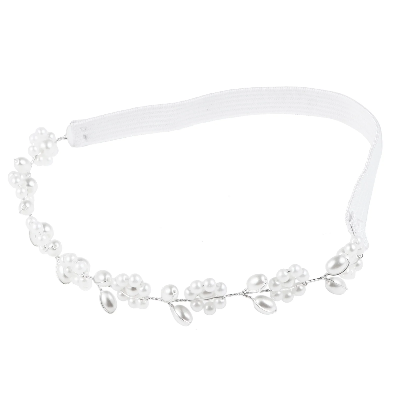 1 قطعة زفاف العروس اللؤلؤ مطاطا الفخذ الفرقة لينة الزفاف الرباط الأزهار نمط الكمال استقبال حفلة حلية زفاف العروس #1