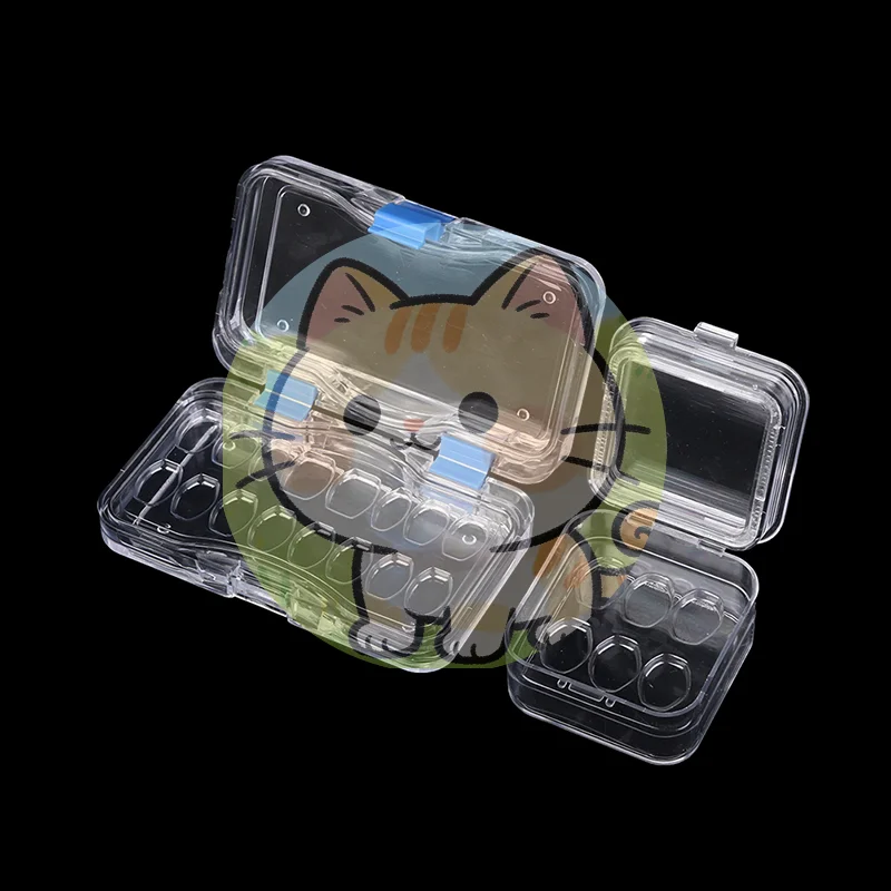 

~6/16 Grids Dentistry Tooth Box with Film Denture box Veneers Materials Aesthetic Dentist for Dental Technician Tools