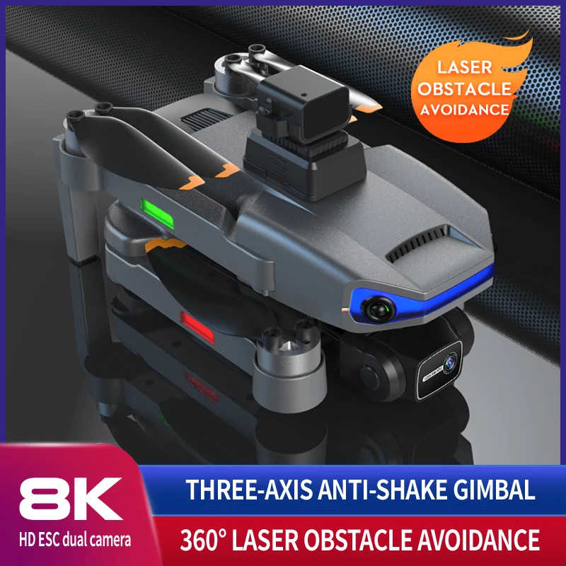 ใหม่ AE3ProMax Rc Drone GPS 4K กล้องคู่ 5G Wif fpV 3 แกน Gimbal Professional เรดาร์หลีกเลี่ยงอุปสรรค quadcopter RC ของเล่นของขวัญ