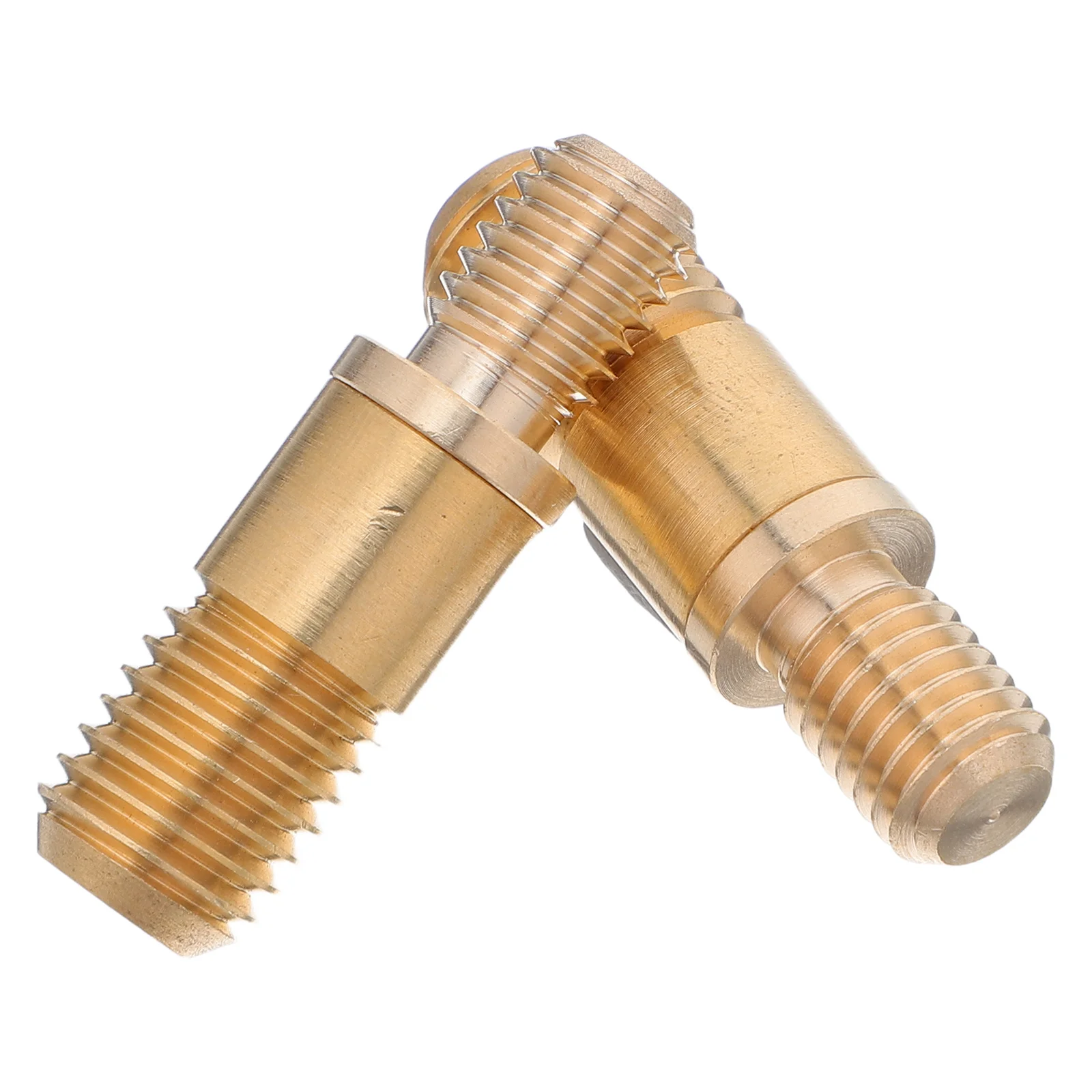 

2 Sets Pool Cue Connecting Copper Screws Connector for Cues Billiard Joint Hardware Extension Joints Pin
