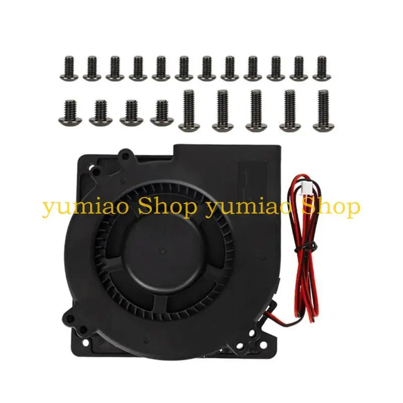 587B كفاءة 12032 منفاخ مروحة 120x120x32 مللي متر ل KLP1 تحسين حل التبريد دورة في الدقيقة المبرد السريع 12 واط 24 فولت سلك