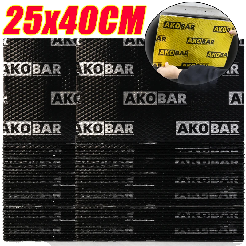 Automotive Soundproofing Damping Material Car Soundproofing Mats Car Audio Soundproofing Panels Car Speaker Damping Panels