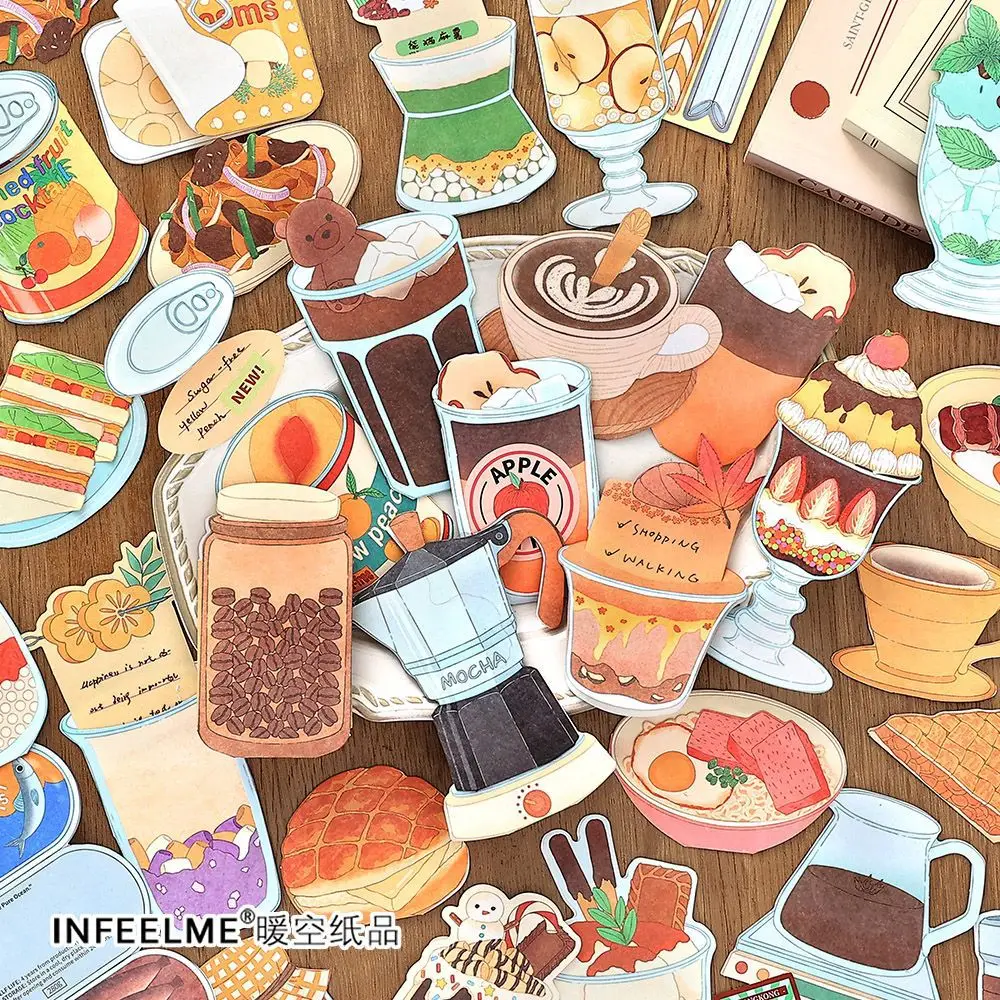 20sheets/1lot kawaii Stationery Sticker Fresh food section junk journal Decorative Scrapbooking DIY Craft Sticker