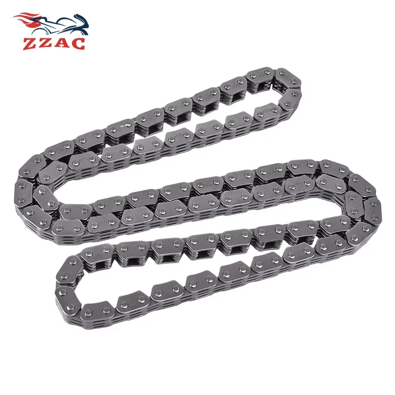 

Motorcycle Crankshaft Cam Timing Chain Silent Chain 3+4 3*4 122 Links 122L 122Links