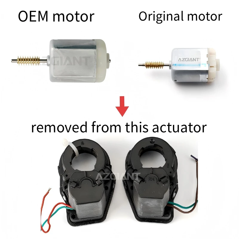 

For Skoda Superb Octavia Yeti Auto Side wing View Mirror Fold Actuator Motor AZGIANT Replacement spare parts Repair Accessories