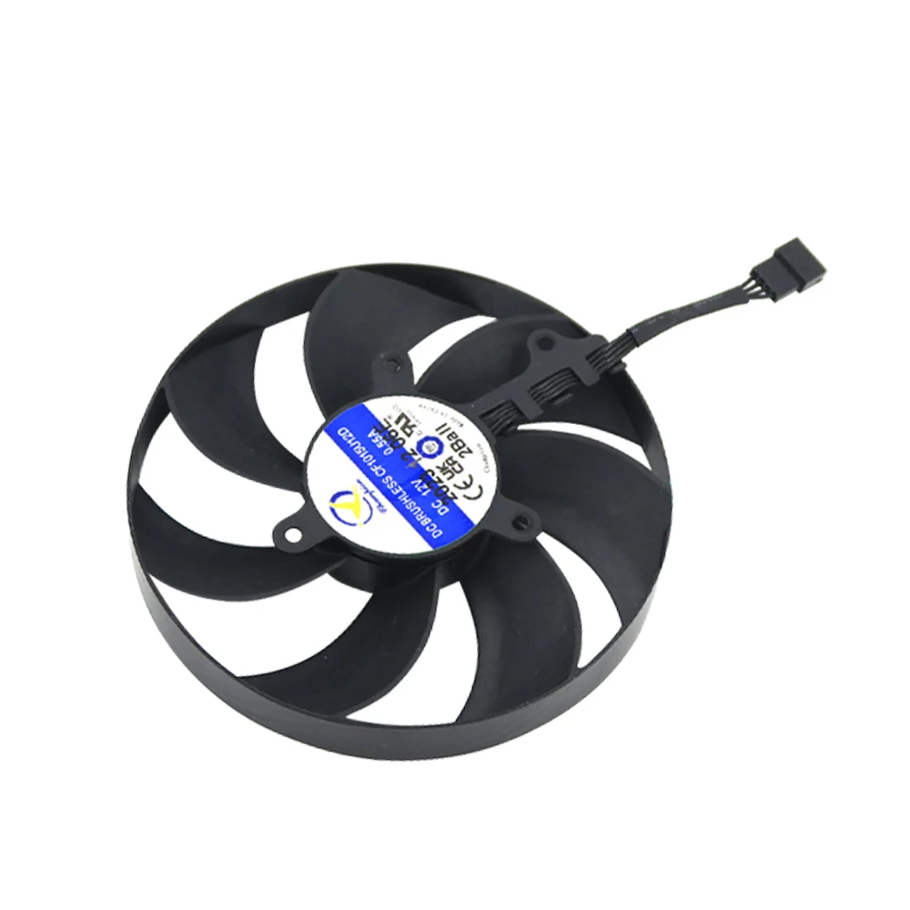 Video Card Fan Replacement For ASUS AMD Radeon RX 7900XT 7900XTX Gaming 104MM CF1015U12D RX7900XT 7900XTX GPU Cooling Fan