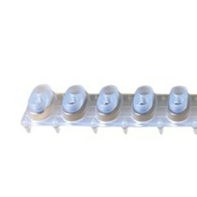 Contact Rubber Strips Silicon Button Temperature Resistant Conductive Rubber