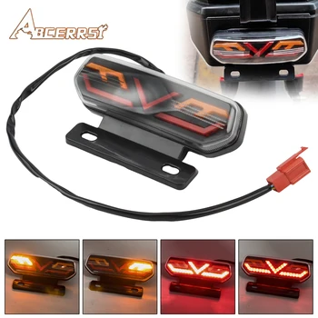 12 V ATV UTV Motosiklet Işıkları LED Motosiklet Fren Lambası Kuyruk Işık Motosiklet Dur Dönüş Sinyali Yön Göstergesi Flaşör