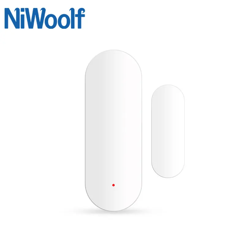 Tuya Zigbee Door Window Sensor Open Closed Drawer Cupboard Detector Smart Home Security Alarm APP Control Support Alexa Google