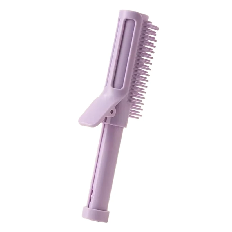 Hair Root Clips For Volumizing & Styling - Retractable 2-In-1 Curling Comb, Self Grip Curlers For Top Volume