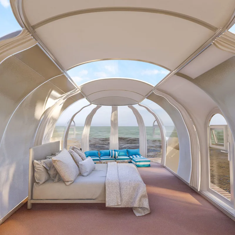 Restaurant Resort Tourist Attractions Outdoor Camping Global Dome Transparent Tent