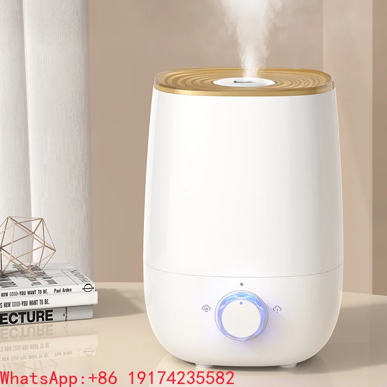 

3L Top Fill Water Big Large Capacity Cool Mist Smart Ultrasonis Air Humidifier With Led Light For Home Bedroom Baby Room