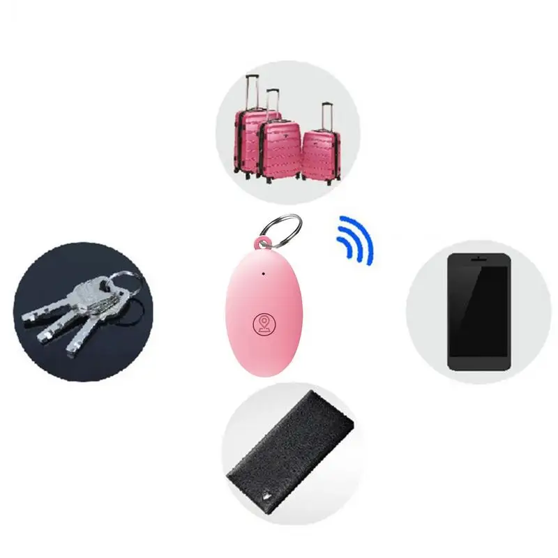 Buscador de llaves, dispositivo localizador de llaves de coche, dispositivo de seguimiento de billetera inalámbrico, alarma bidireccional, herramienta de localización de artículos para mascotas, teléfonos móviles