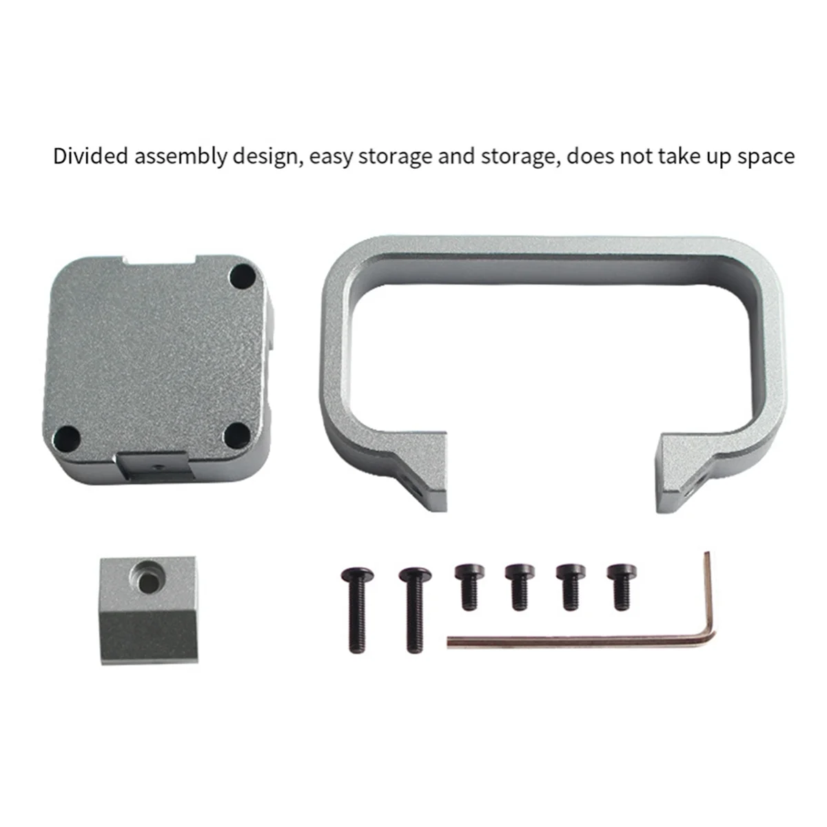 ATP-For Bambu A1 Mini All Metal Handle CNC AL6061 Material Kit Easy to Hold for A1 MINI 3D Printer