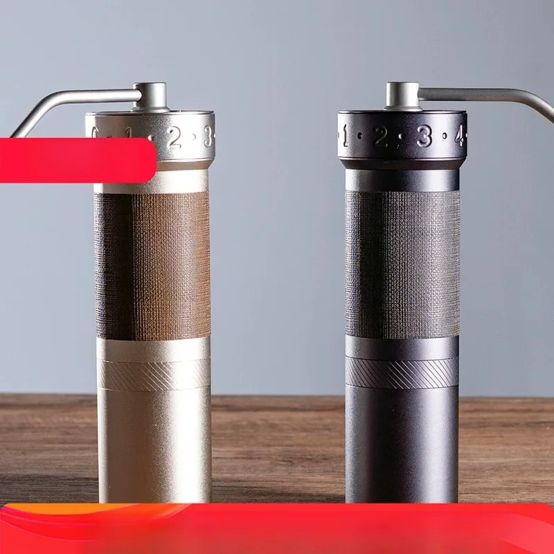 Manual Coffee Grinder, Hand Crank Burr Mill for Pour Over Coffee Bean Grinding, Portable