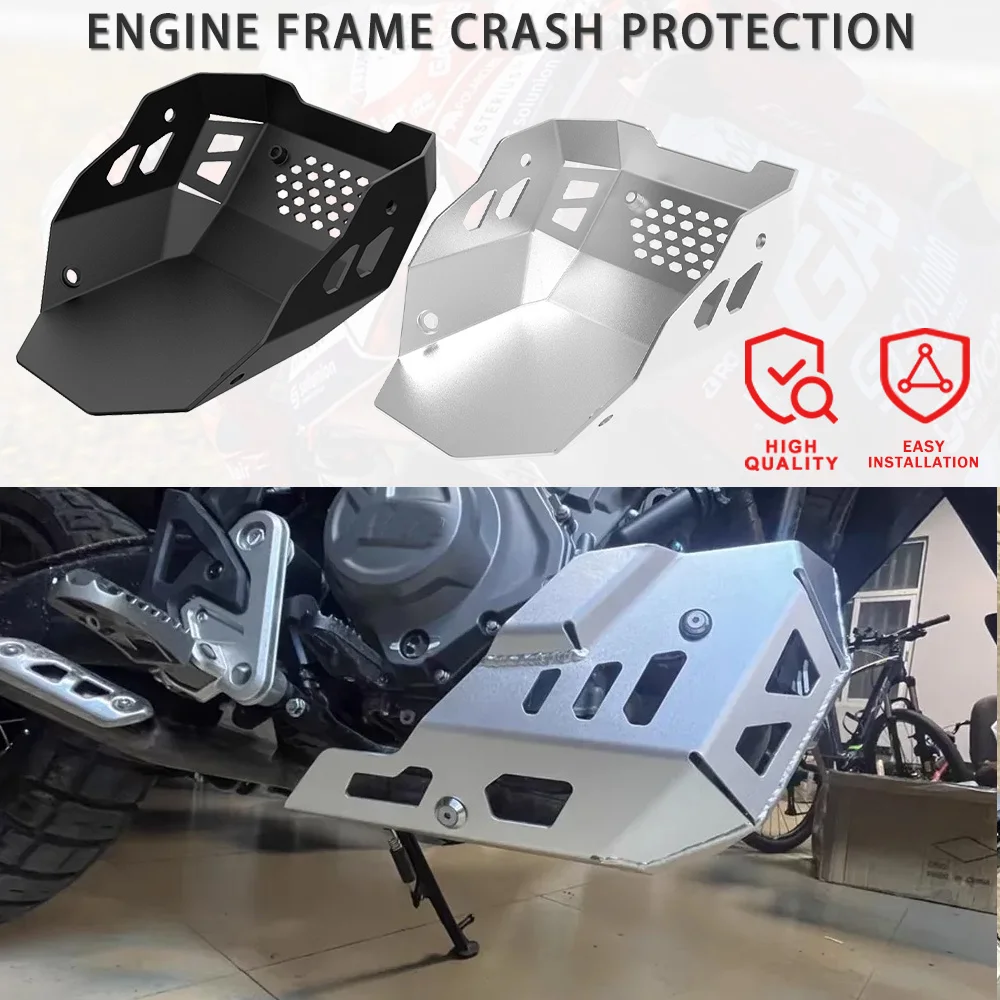 

450MT Motorcycle For CFMOTO CF MOTO 450MT Engine Base Chassis Guard Skid Plate Belly Pan Protector Cover IBEX 450 2024 2025 2026
