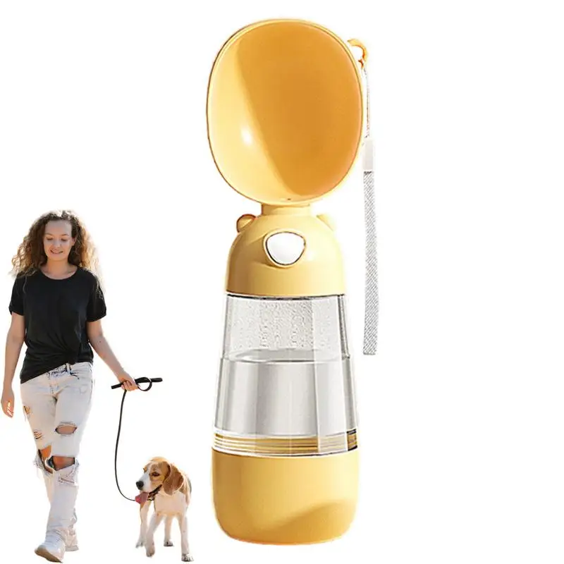 

Dog Water Bottle Pet Water Bottle Dispenser Leakproof Dog Watering Container Puppy Drinking Dispenser For Walking Hiking