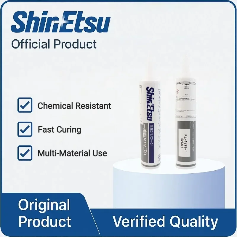 

Shin-Etsu KE-4898 Series Neutral Sealant 10330ml | T (Translucent) / W (White)