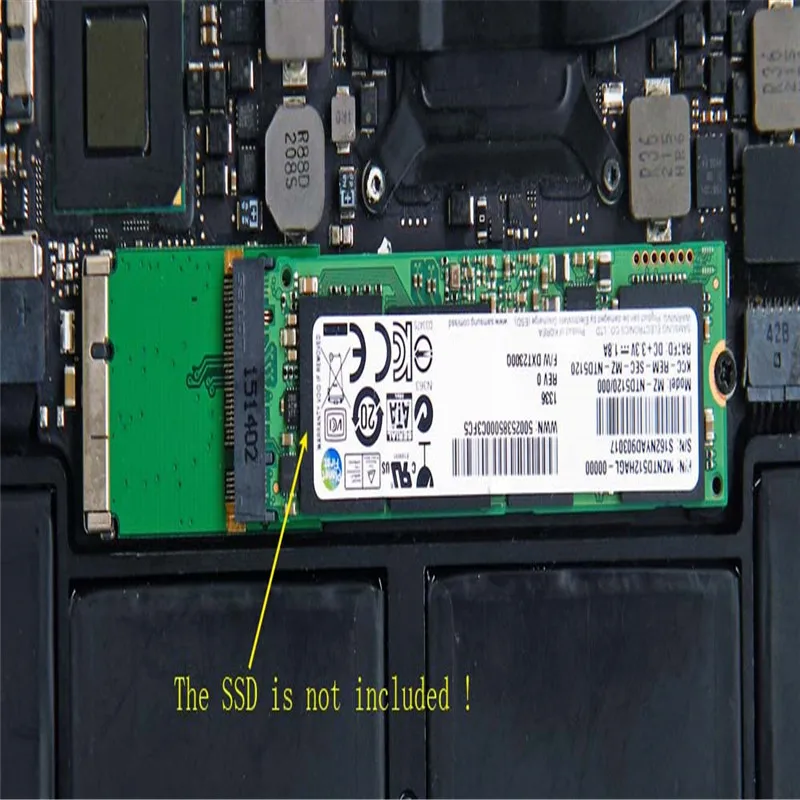 Твердотельный накопитель M.2 NGFF до 2012 года AIR A1466 A1465 128 256 512 ГБ SSD