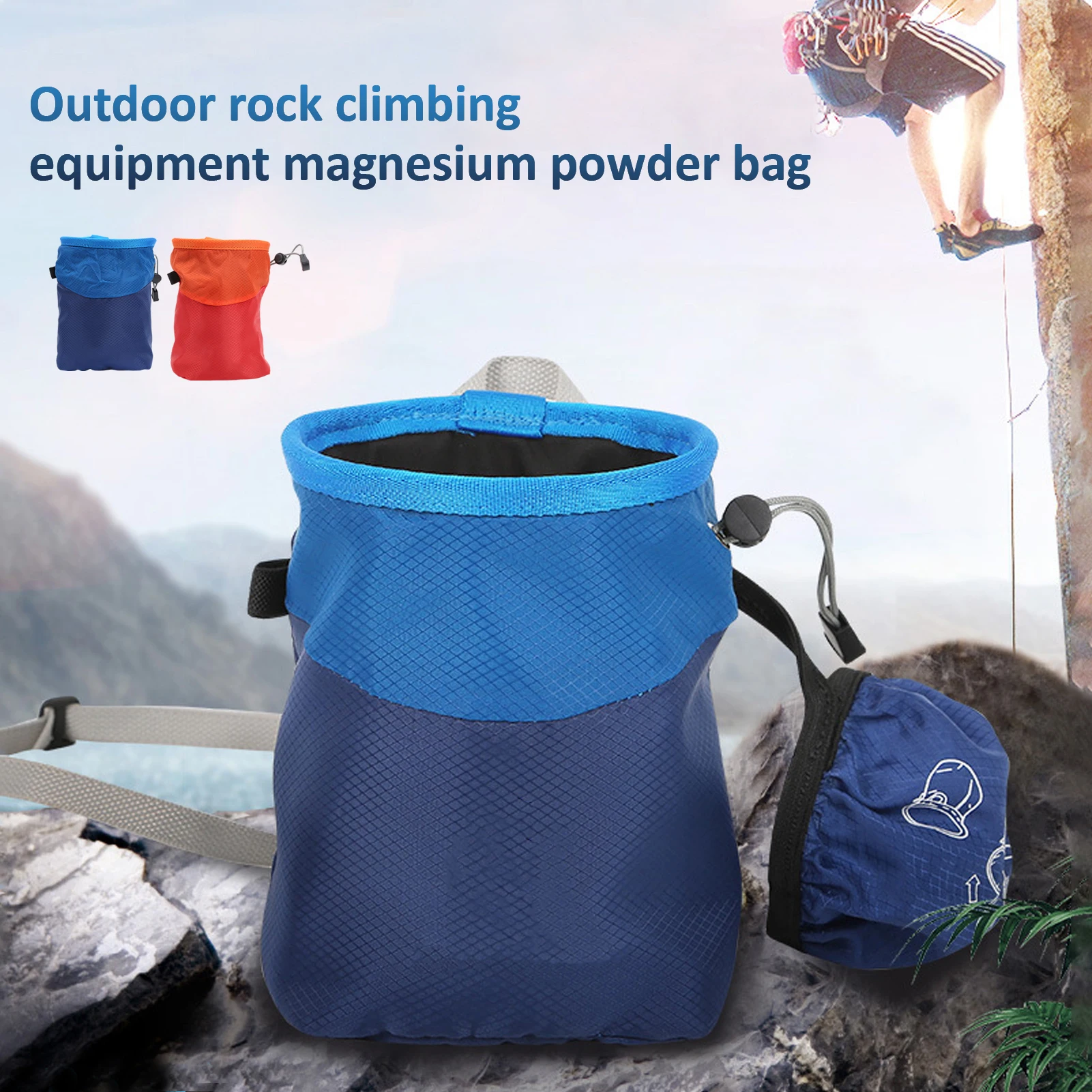 Chalk Bag for Rock Climbing, Antiskid Equipment, Outdoor, Mountaineering