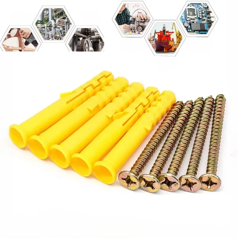 Self-Tapping Screw Boat Kit Stainless Steel Expansion  M6M8M10 Cross Tips Wall Anchors and For Drywall Accessoriesdry Nuts Bolts