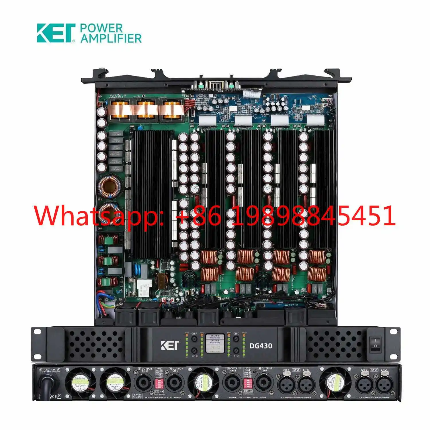 W Professional Power Amplifier Amplifier Audio Power Price With CE Certificate
