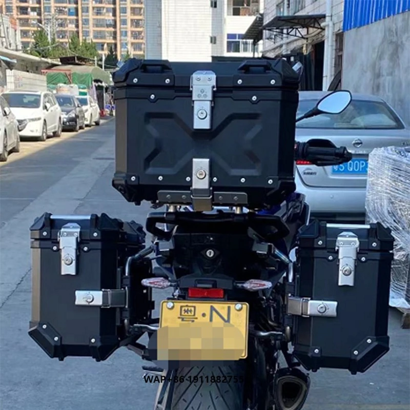 

CB400-500X Motorcycle Aluminum Delivery Box Alloy 5052 Non-ducted Box Side Box Luggage Cases 36Liter
