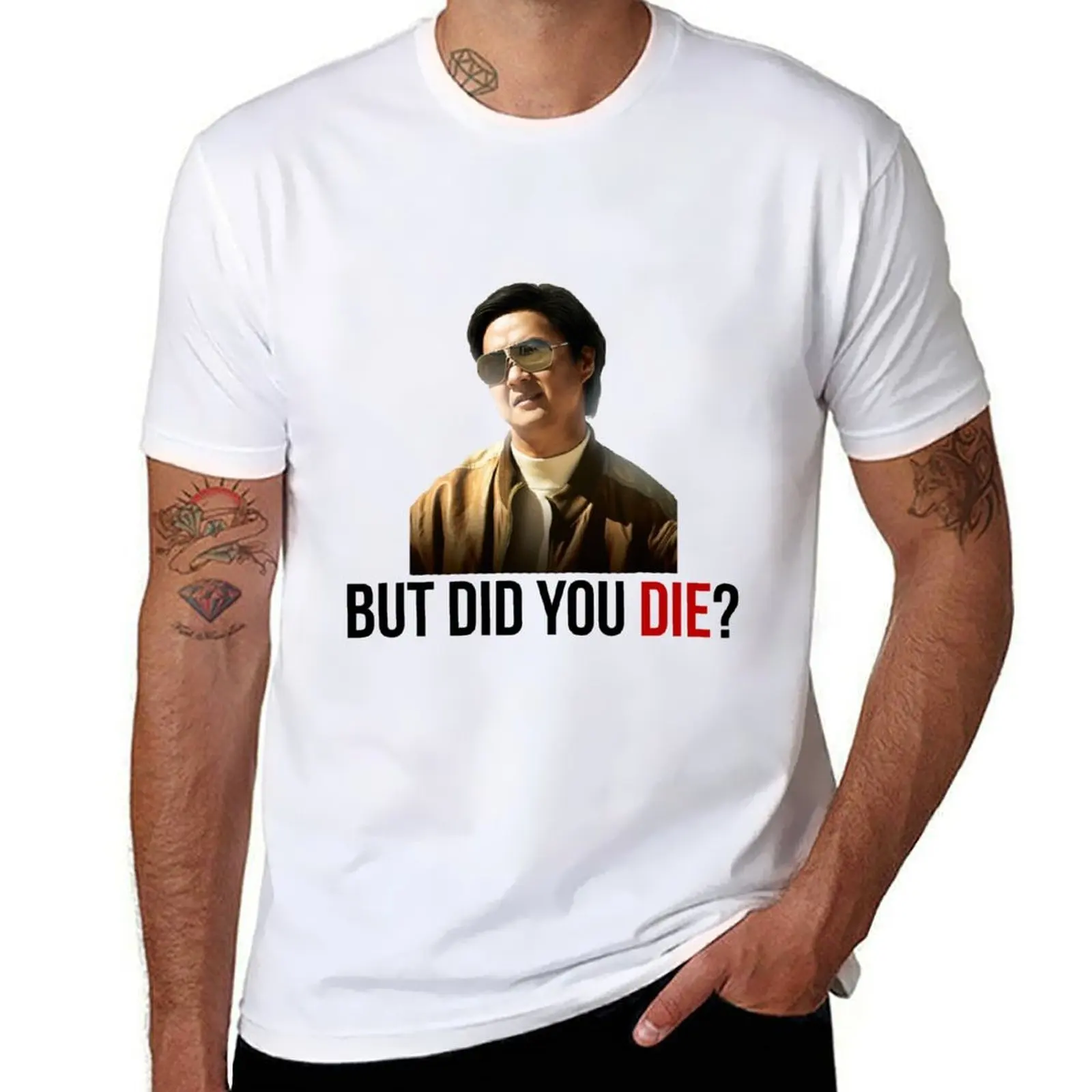 

The Hangover Mr Chow - But Did You Die T-Shirt t shirts for man slim fit t shirt man designer T-Shirt