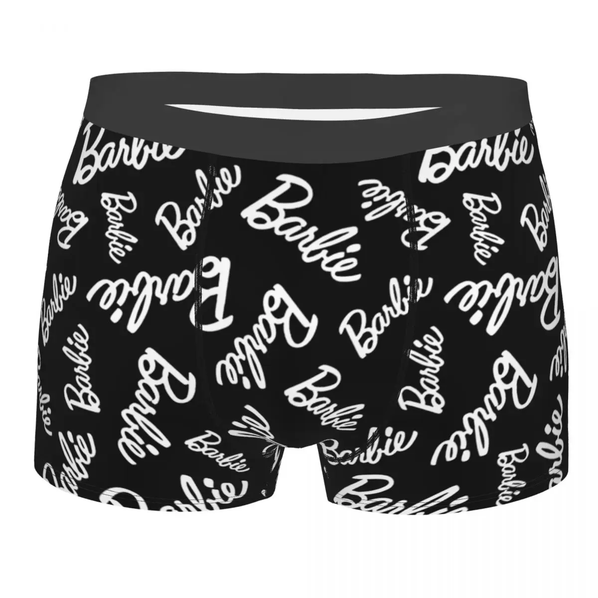 Barbie Underwear Men Printed Customized Boxer Briefs Shorts Panties Soft Underpants