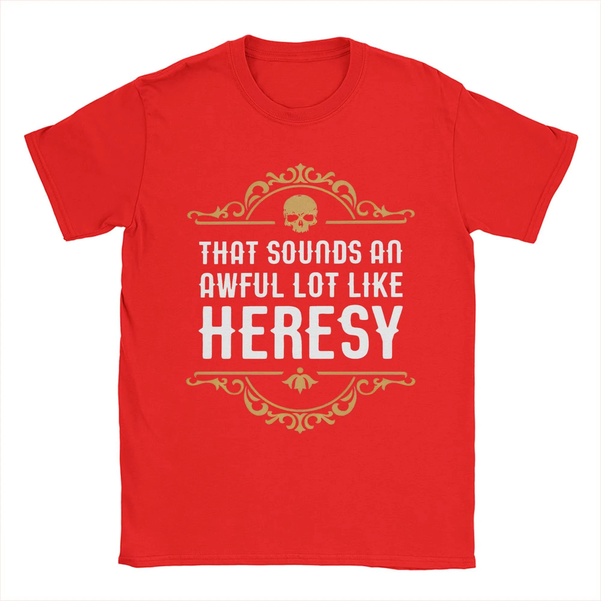 Vintage Heresy Funny Wargaming W-Warhammer 40k T-Shirts Women Round Neck Cotton T Shirts Short Sleeve Tees Gift Idea Clothing image 5