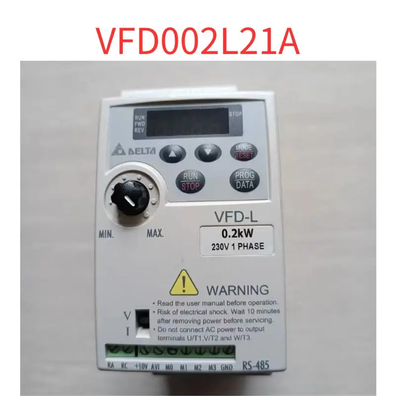 

Used VFD002L21A frequency converter tested ok