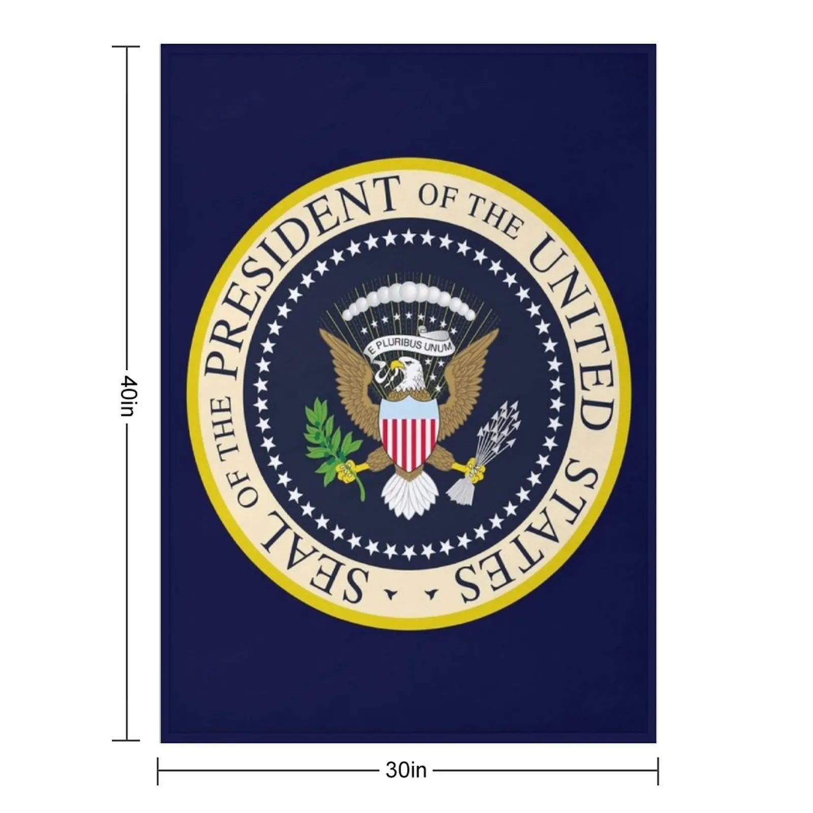 SEAL OF THE PRESIDENT OF THE UNITED STATES US USA Throw Blanket Plaid Travel for sofa Bed covers Blankets