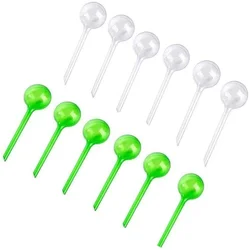 12pcs Automatic Plant Water Feeder Self Watering Plastic Ball Indoor Outdoor Flowers Water Cans Flowerpot Drip Irrigation Device