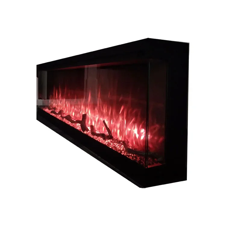 Facasual3looseehomece LED Heater Electric Fireplace 1black3satind Glass China For Sale Womens Built In 40 50 60 Inch Insert 1-9H