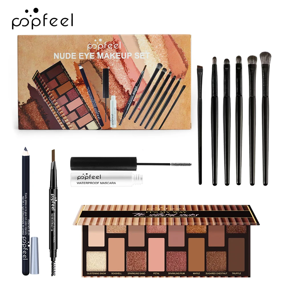 Paleta de sombras de ojos todo en uno, Kit de maquillaje para mujer, Kit completo, juego de maquillaje todo en uno, incluye sombra de ojos y paleta Facial